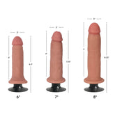 Jock Bareskin Vibrating Dildo - 6 Inch